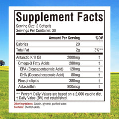 Close-up of Innate Vitality Krill Oil softgels