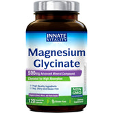 Innate Vitality Magnesium Glycinate 500mg bottle hero image