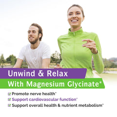 USA-made stamp on Innate Vitality Magnesium Glycinate 500mg packaging.