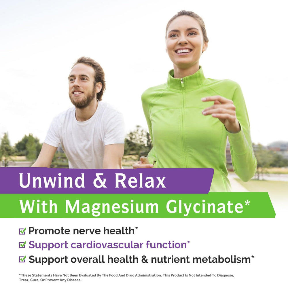 Innate Vitality Magnesium Glycinate USA-made badge on packaging.