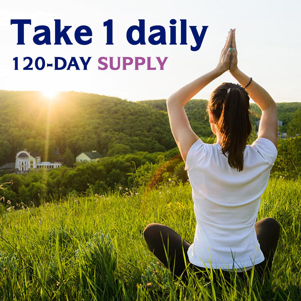 Capsules spilled next to bottle for scale