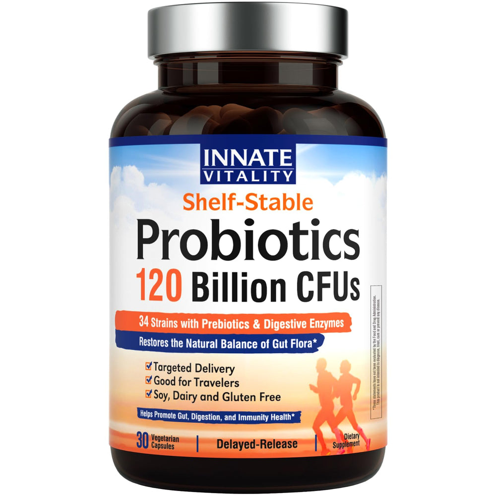 Innate Vitality Probiotics 120B CFUs with 34 strains