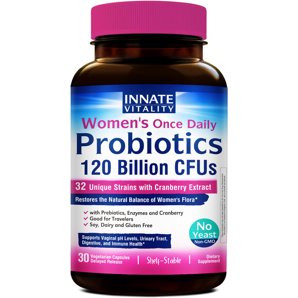 Innate Vitality Women's Probiotics bottle label