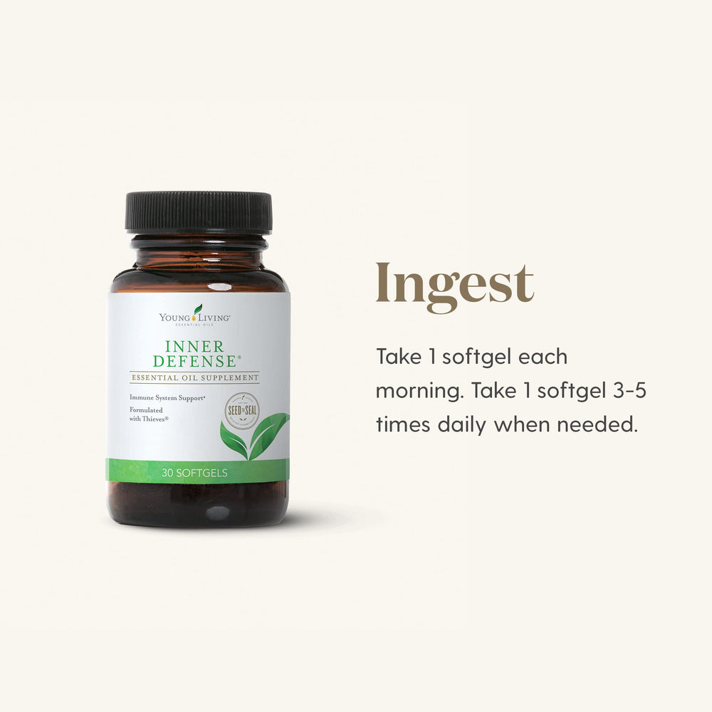 Seasonal wellness concept featuring INNER DEFENSE
