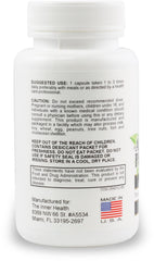 USA-made probiotic supplement label