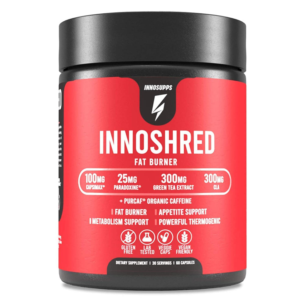 Inno Shred Fat Burner bottle with 60 veggie capsules