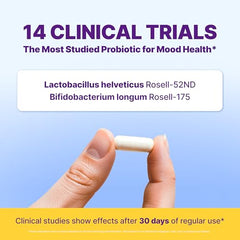 Lactobacillus helveticus Rosell-52ND and Bifidobacterium longum Rosell-175 strains