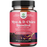 Bottle of Myo-Inositol & D-Chiro Inositol capsules