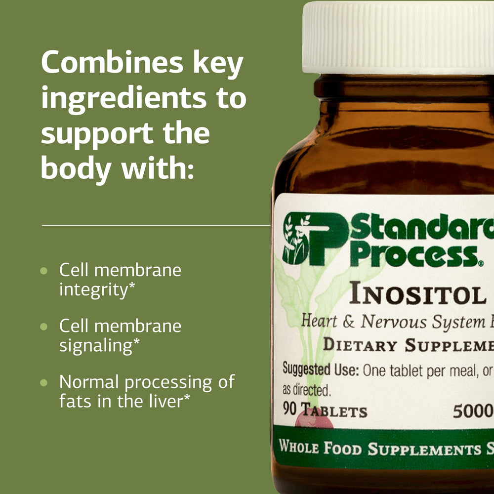 Inositol supporting liver health and fat processing