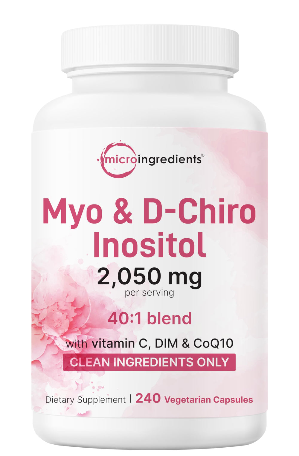 40:1 Myo-Inositol and D-Chiro Inositol capsule blend
