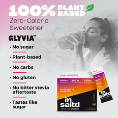 Nutritional ingredients on INSALTD Mango Passionfruit packaging