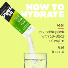 Keto-friendly hydration drink mix for fasting and workouts