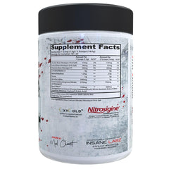 Close-up view of the Bloodbath bottle label