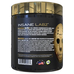 Insane Labz Fruit Punch flavor tub for on-the-go pre-workout ritual.