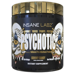 Insane Labz Insane Veinz Gold bottle ready for nitric-oxide driven vascularity.