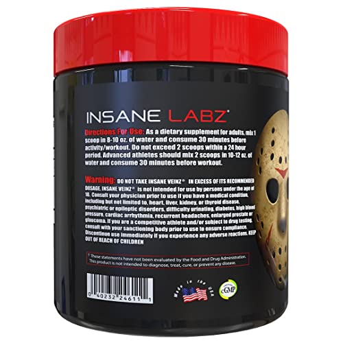 Insane Labz gummy-candy tub open inviting tasting before training