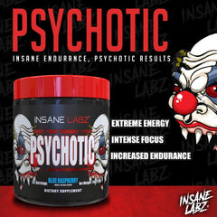 Insane Labz Psychotic mixed drink ready for a workout session
