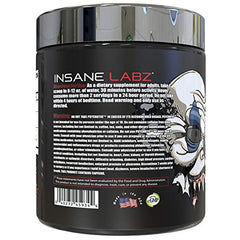 Insane Labz Psychotic Test shake bottle illustrating pump-ready performance