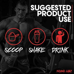 Insane Labz Psychotic Test watermelon flavor glass serving shows refreshing taste and energy