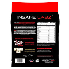 Insane Labz Whey Vanilla shaker ready for a smooth post-workout shake.