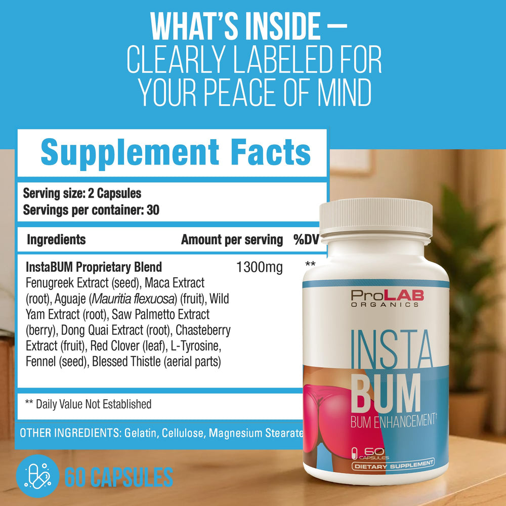 Before and after comparison showing InstaBum results