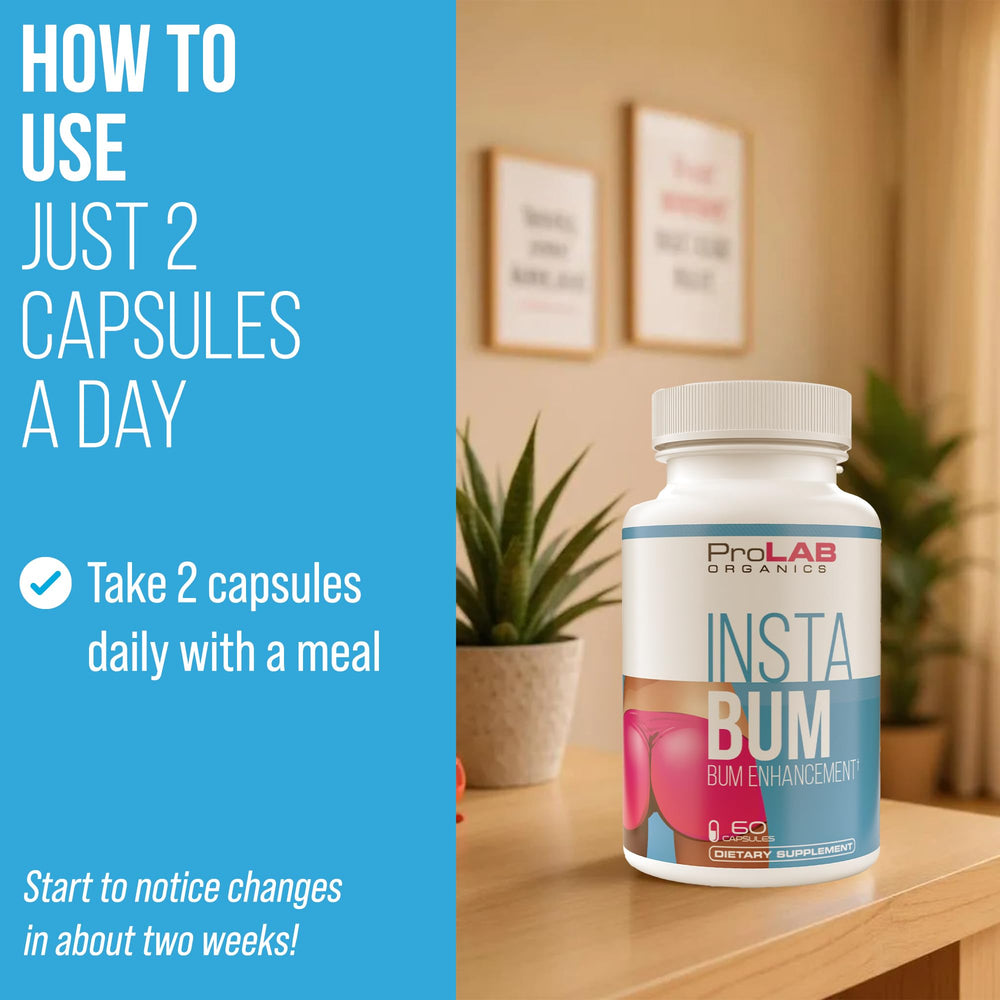 Serving of InstaBum capsules on a spoon