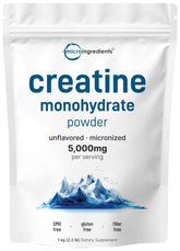 Instant Creatine Monohydrate Powder 1 kg canister