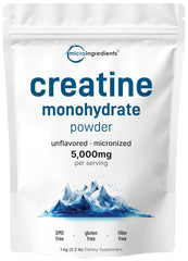 Instant Creatine Monohydrate Powder 1 kg canister