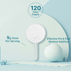 Fine, micronized powder texture close-up