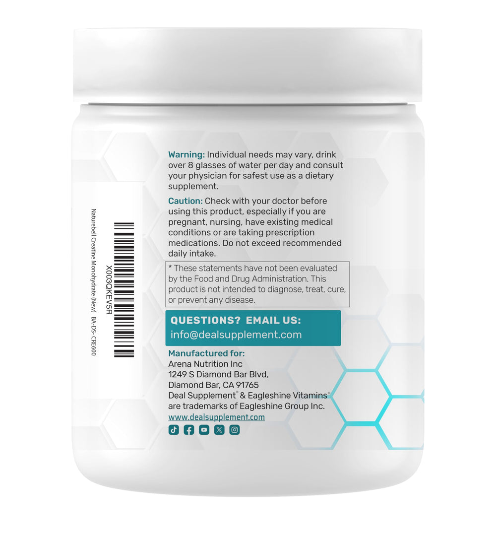 Product setup showing canister on gym bench with supplements