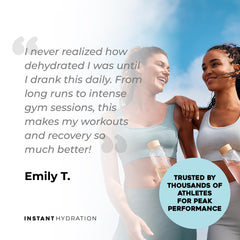 Nutrition and minerals details for the electrolyte mix