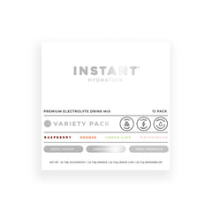 Watermelon flavor electrolyte powder packet from Instant Hydration Variety Pack