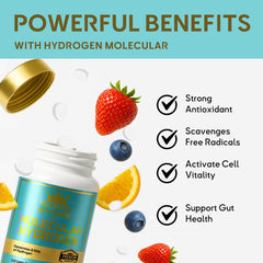 Fizzing tablet infusing water for hydration