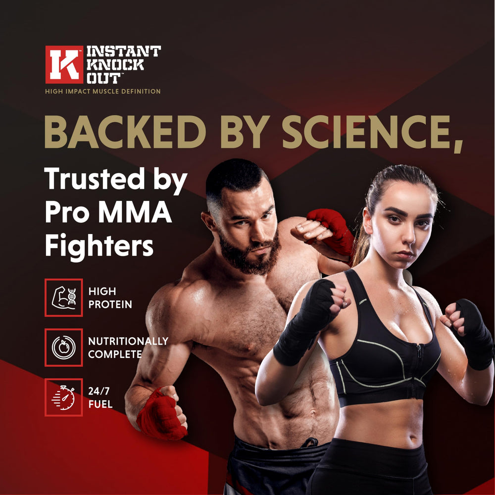 Ingredients and natural components for Instant Knockout Complete Shred