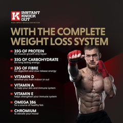 Shaker bottle with vanilla shake and ice