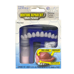 Instant Smile Denture Repair Kit box and tools