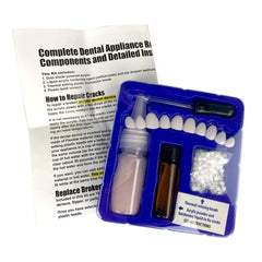 Repair cracked or broken dentures using Instant Smile