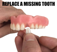 Instruction manual included with denture repair kit