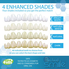 Jar of Instant Smile replacement beads included with the deluxe pack