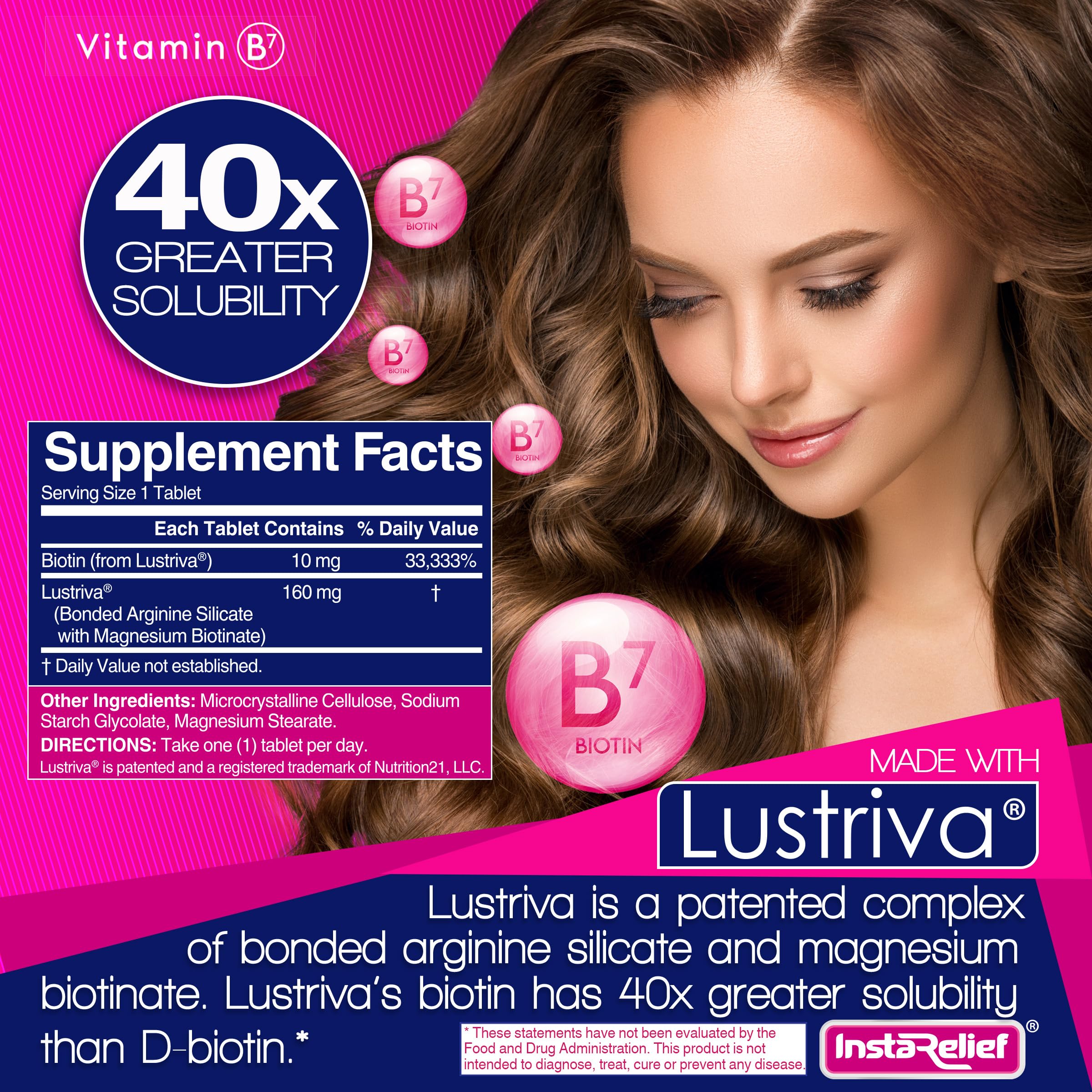 Close-up of smooth, radiant skin after InstaRelief Close-up of smooth, radiant skin after InstaRelief