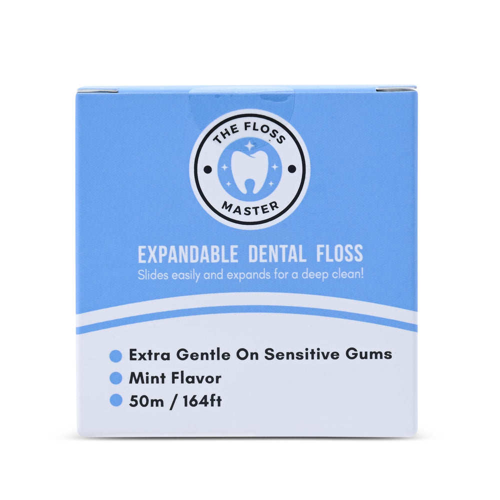 User-friendly packaging with care instructions for dental floss