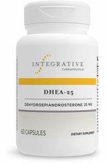 Bottle of Integrative Therapeutics DHEA-25 60 capsules