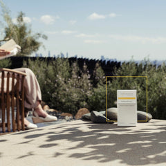 Studio shot of Lavela WS 1265 lavender essential oil supplement