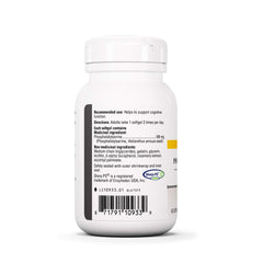 Product label back of Integrative Therapeutics Phosphatidylserine