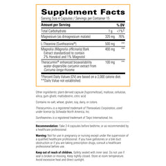 Close-up of Pro-Som label highlighting melatonin-free formulation