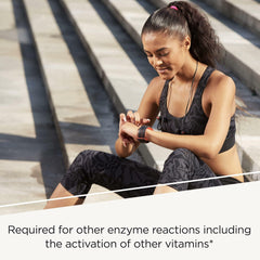 Nutrition facts panel for Riboflavin B2 supplement