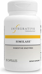 Integrative Therapeutics Similase bottle showing dairy-free and vegan labeling