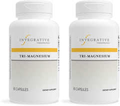 Front view of Integrative Therapeutics Tri-Magnesium bottle