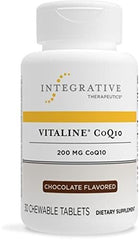 Vitaline CoQ10 200 mg bottle emphasizing brain health support