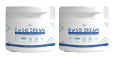Front view of Integrity Vitamins DMSO Cream 99.9% pure pharmaceutical-grade container.